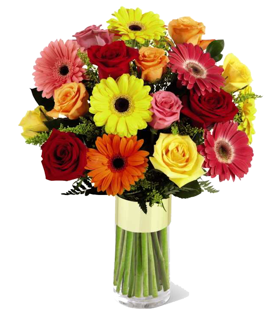 Fresh Bouquet PNG Background