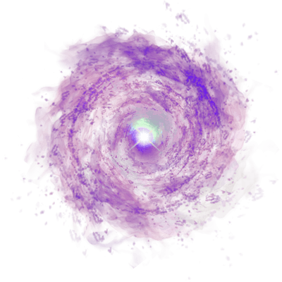Galaxy Purple Effect Transparent Background