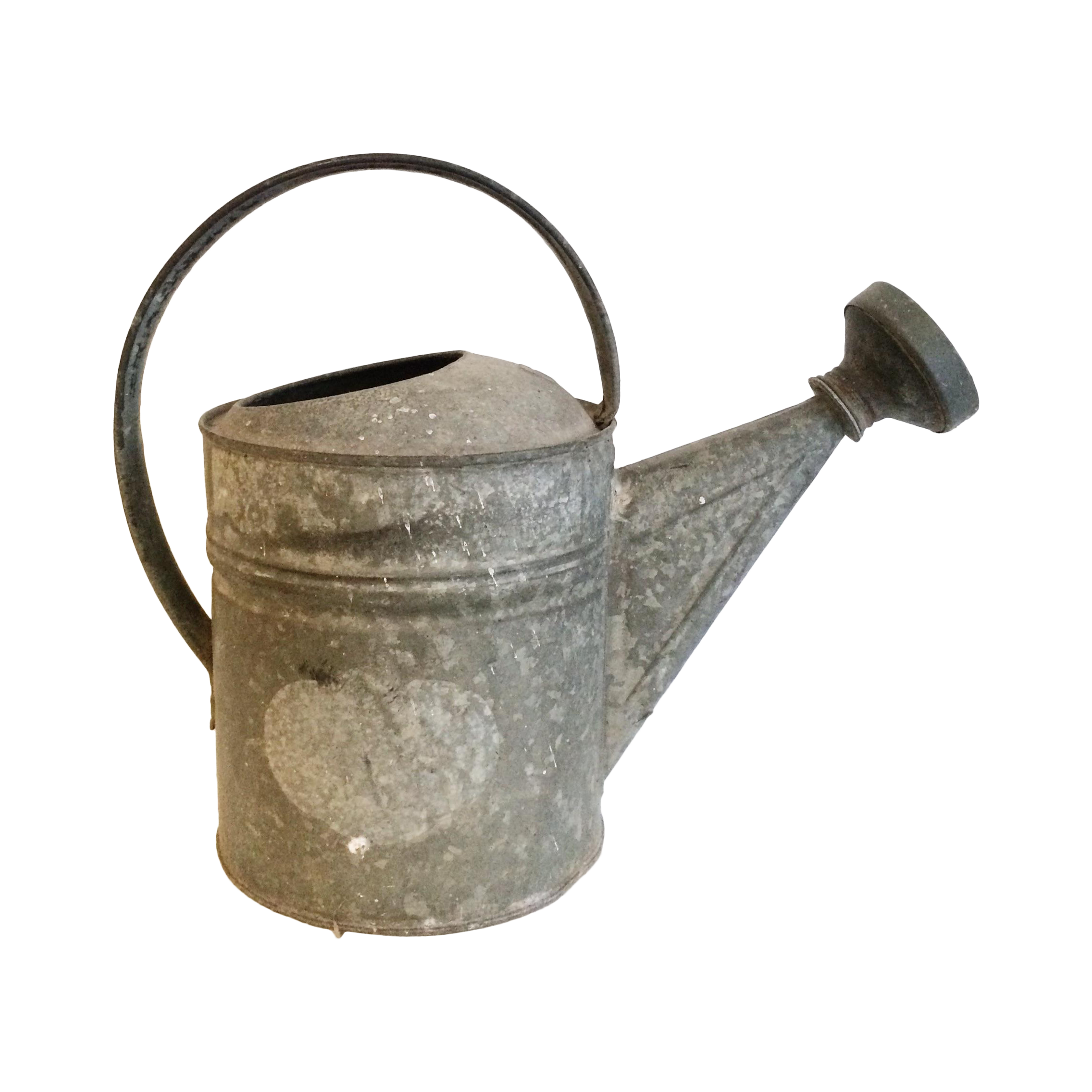 Galvanised Watering Can Transparent Background