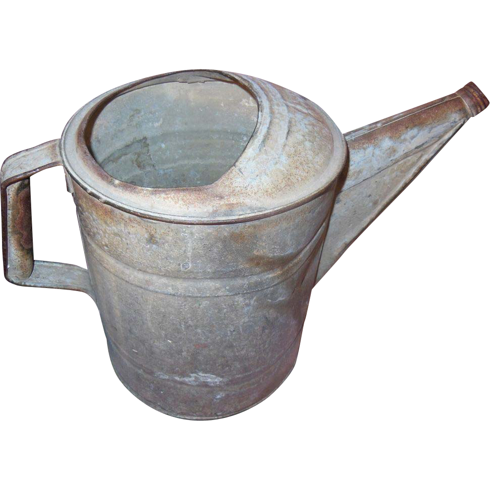 Galvanised Watering Can Transparent Images
