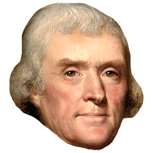 George Washington Face Background PNG Image