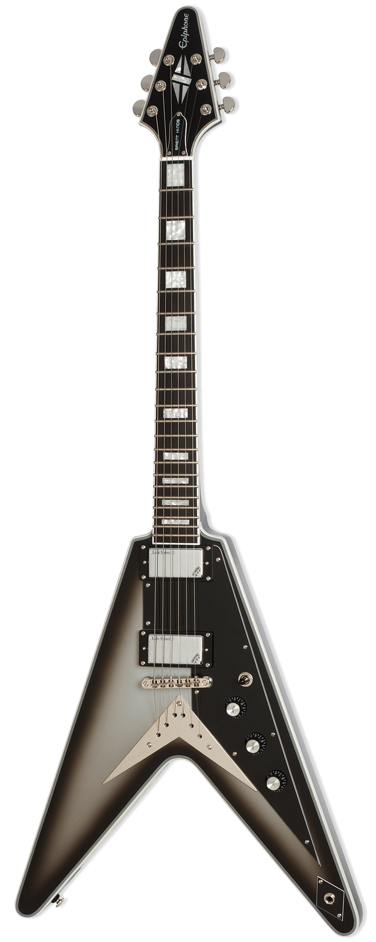 Gibson Metal Rock Guitar Background PNG Image
