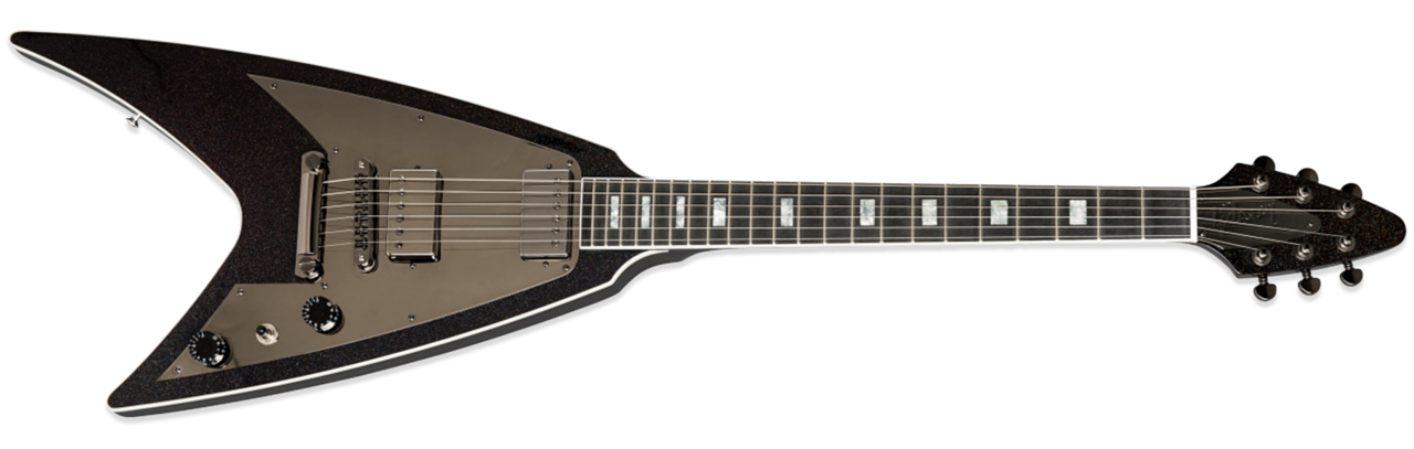 Gibson Metal Rock Guitar Transparent Background
