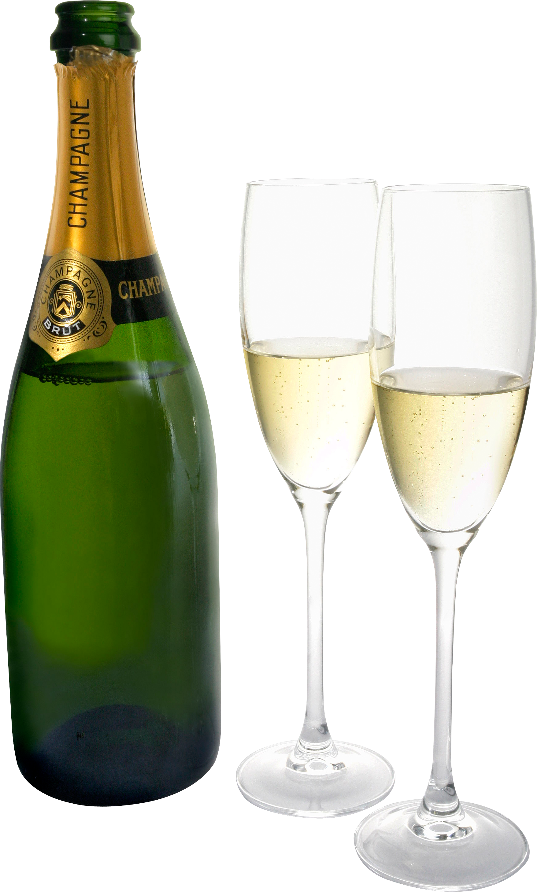 Gift Champagne Bottle Transparent Images