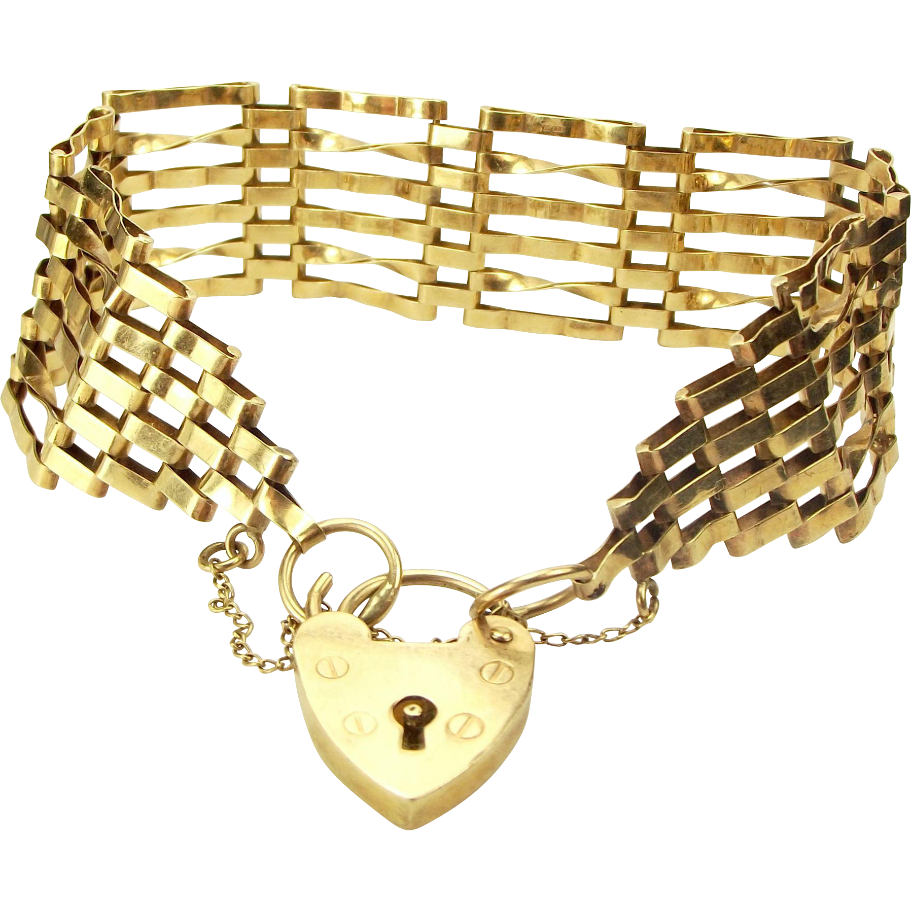 Gold Padlock PNG Clipart Background