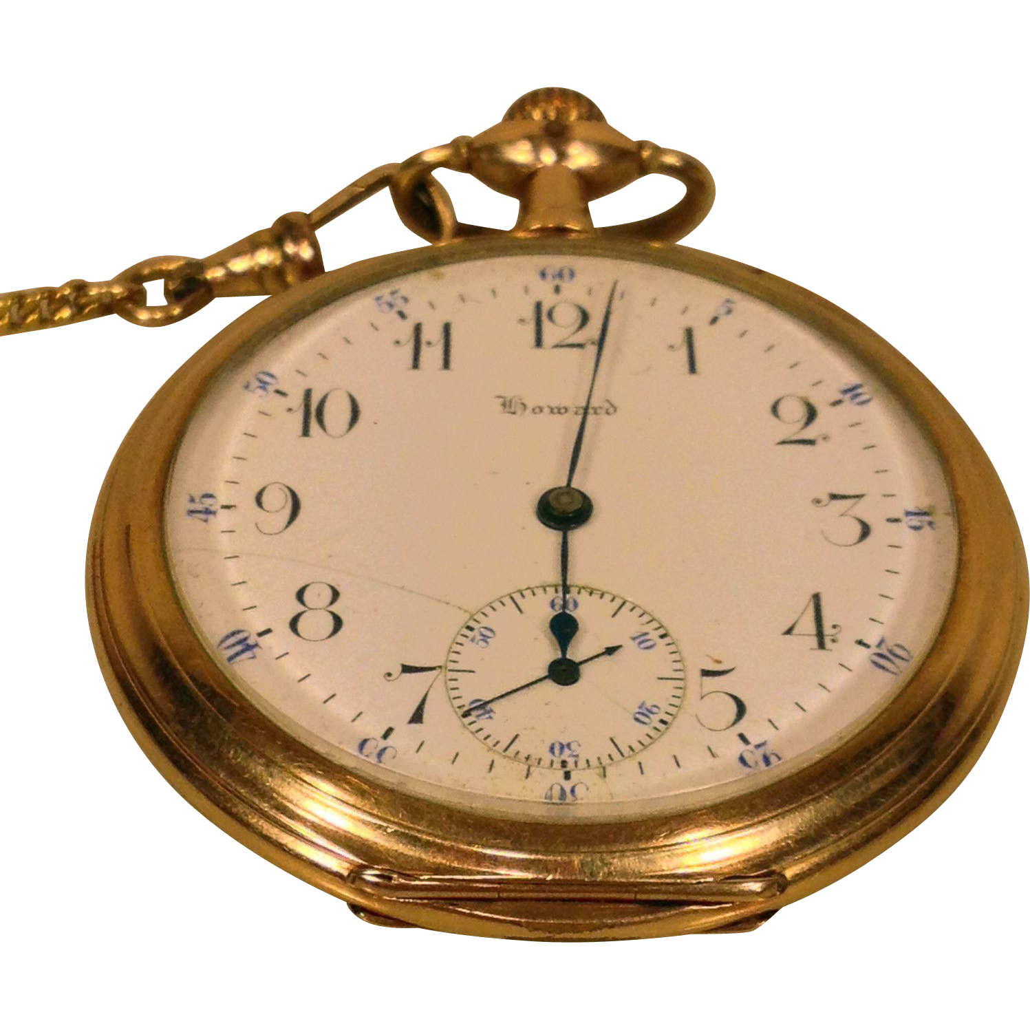Gold Pocket Watch Clock Transparent Image