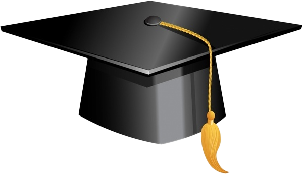 Graduation Hats PNG Pic Background