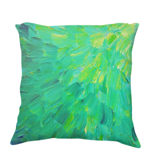Green Pillow Transparent Background