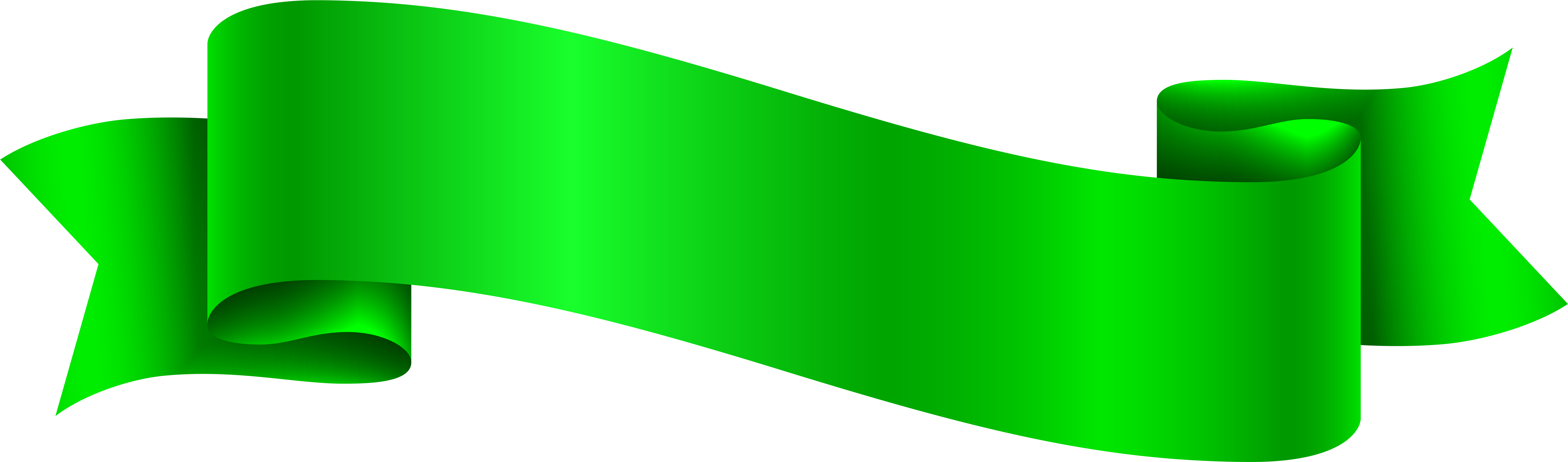 Green Ribbon Free PNG