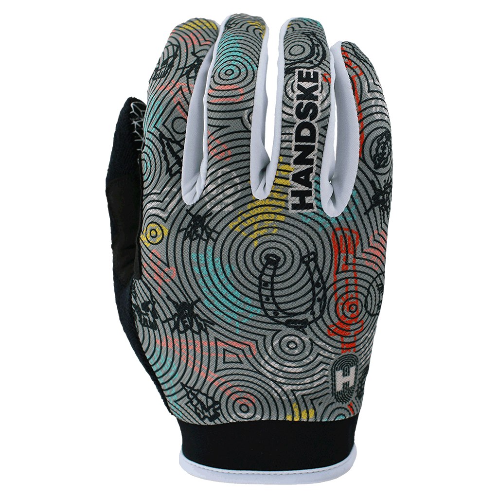 Grey Bike Gloves Transparent PNG