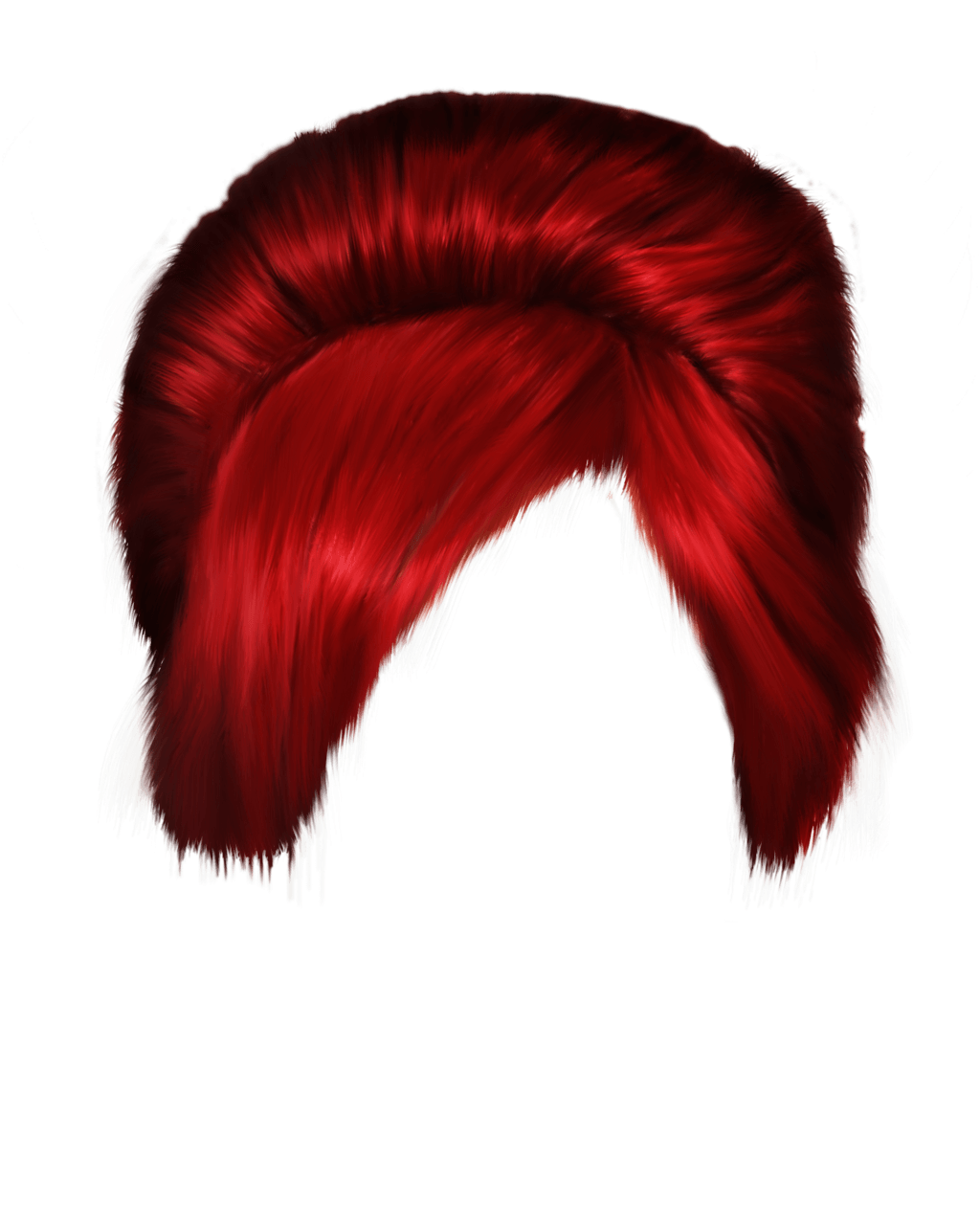 Hair Red PNG Clipart Background