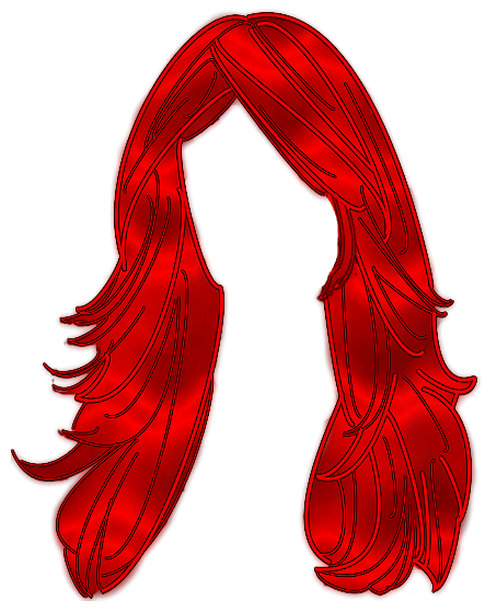 Hair Red PNG HD Quality