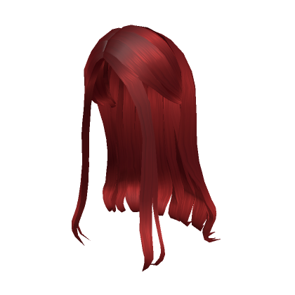 Hair Red Transparent File