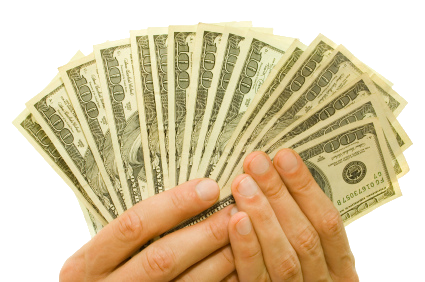 Hand Holding Cash Money Transparent Free PNG