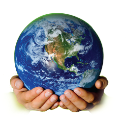 Hand Holding Earth PNG Free File Download