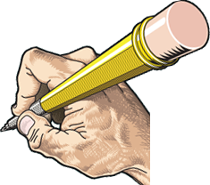 Hand Holding Pen Transparent Free PNG