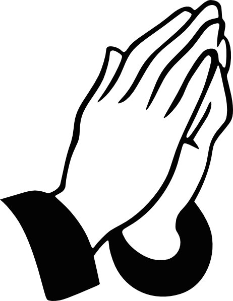 Hands Praying Clipart Free PNG