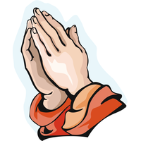 Hands Praying Clipart PNG Clipart Background