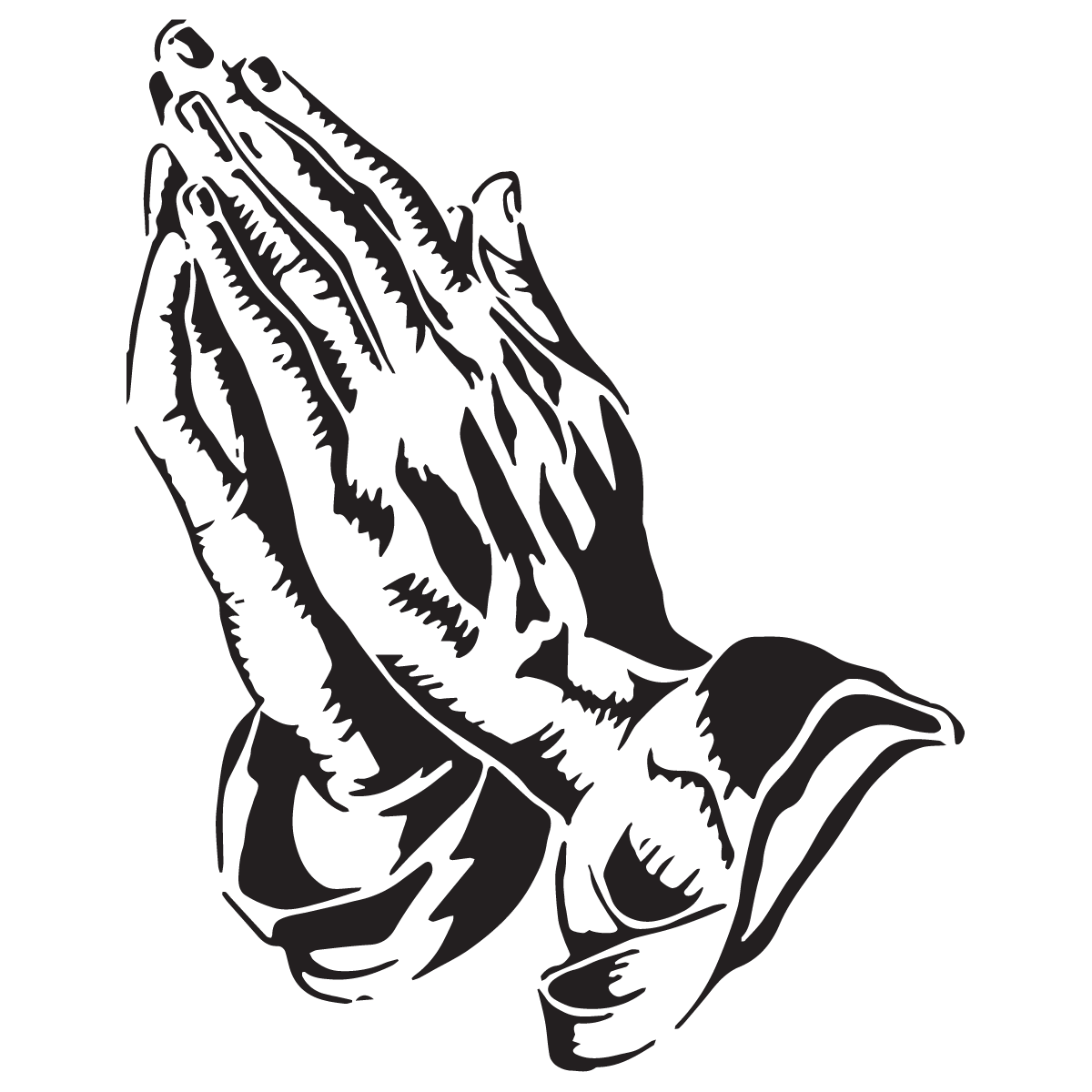 Hands Praying Clipart PNG Free File Download