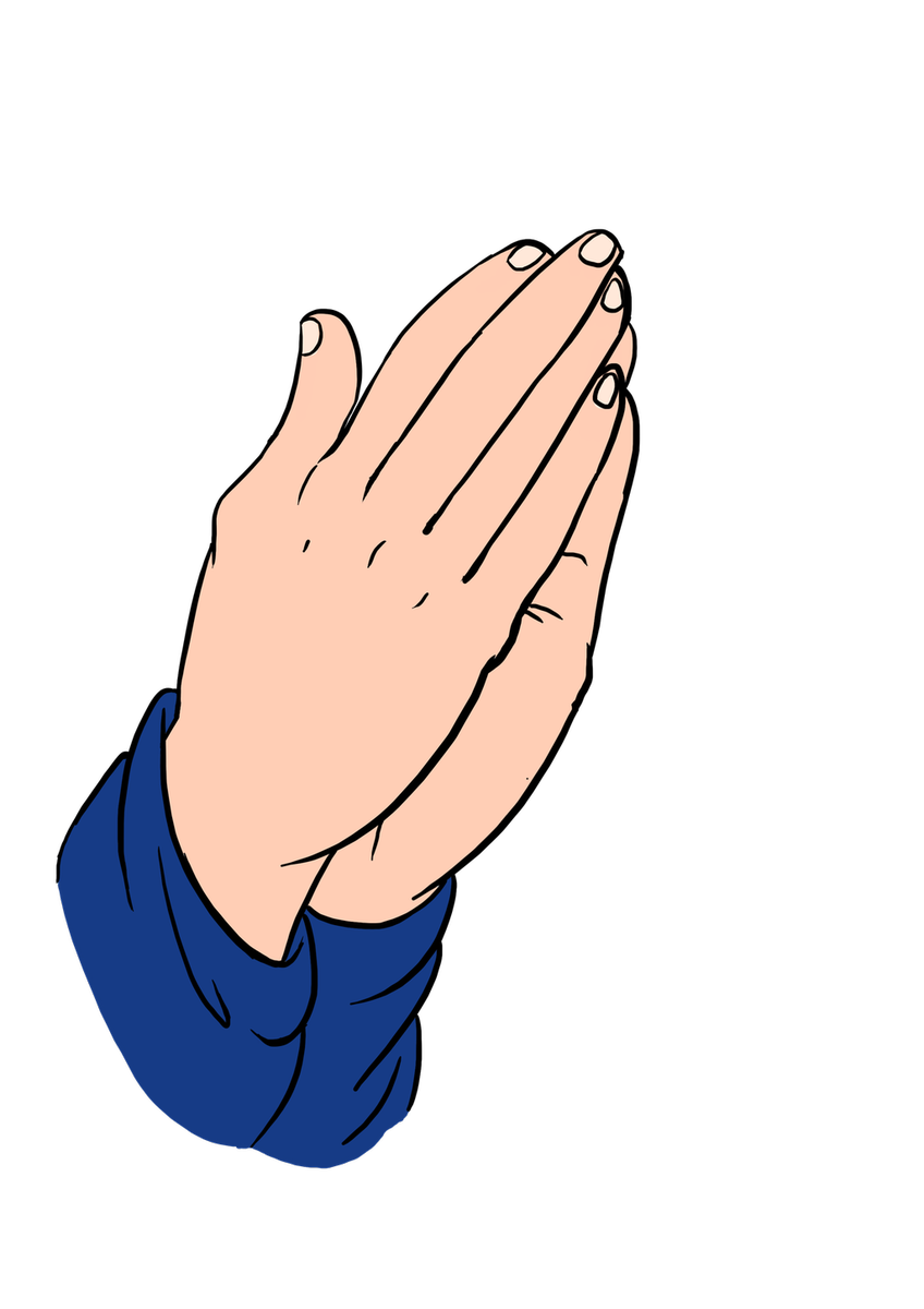 Hands Praying Clipart Transparent Free PNG