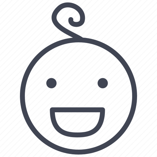 Happy Baby Face PNG Images HD