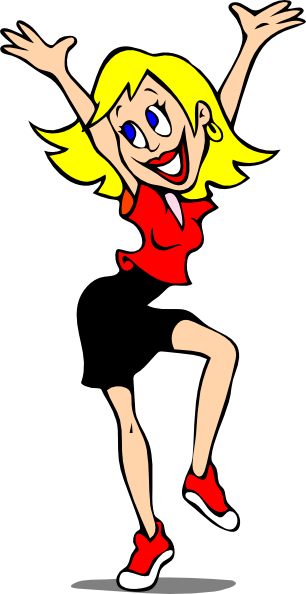 Happy Woman Blonde Transparent Free PNG