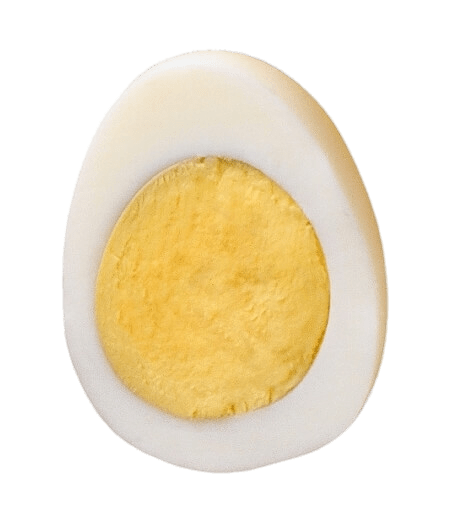 Hard Boiled Egg Cut In Half Transparent Background
