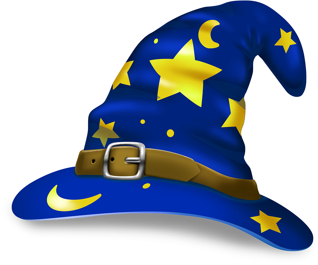 Hat Wizard Background PNG Image