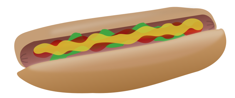 Hot Dog Mustard PNG HD Quality