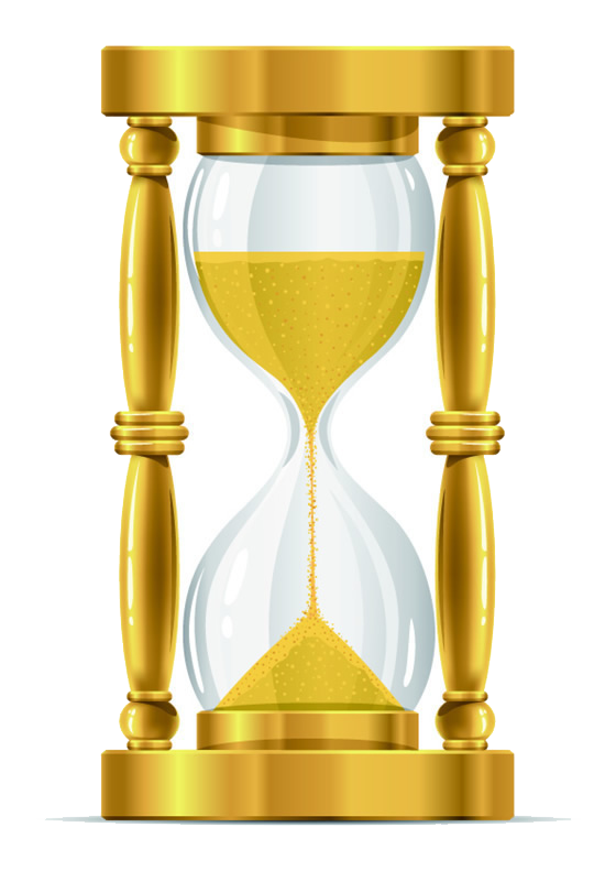 Hourglass Yellow Sand PNG Clipart Background