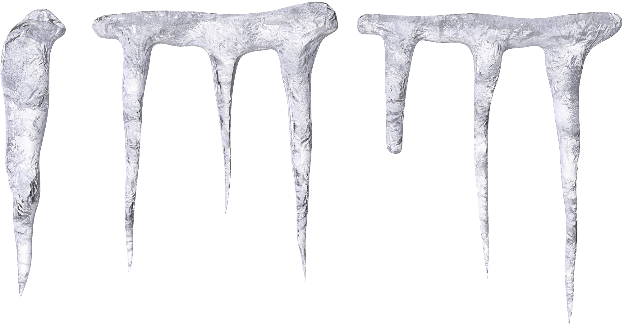 Icicles Water PNG Pic Background