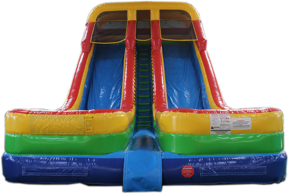 Inflatable Slide Background PNG Image