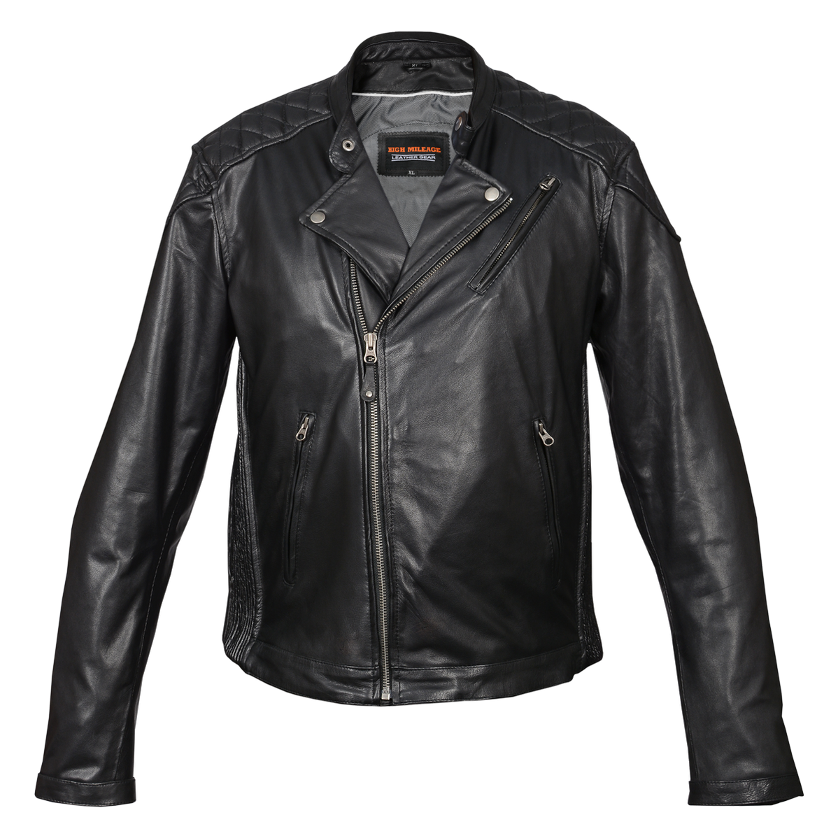 Jacket Leather Back Background PNG Image