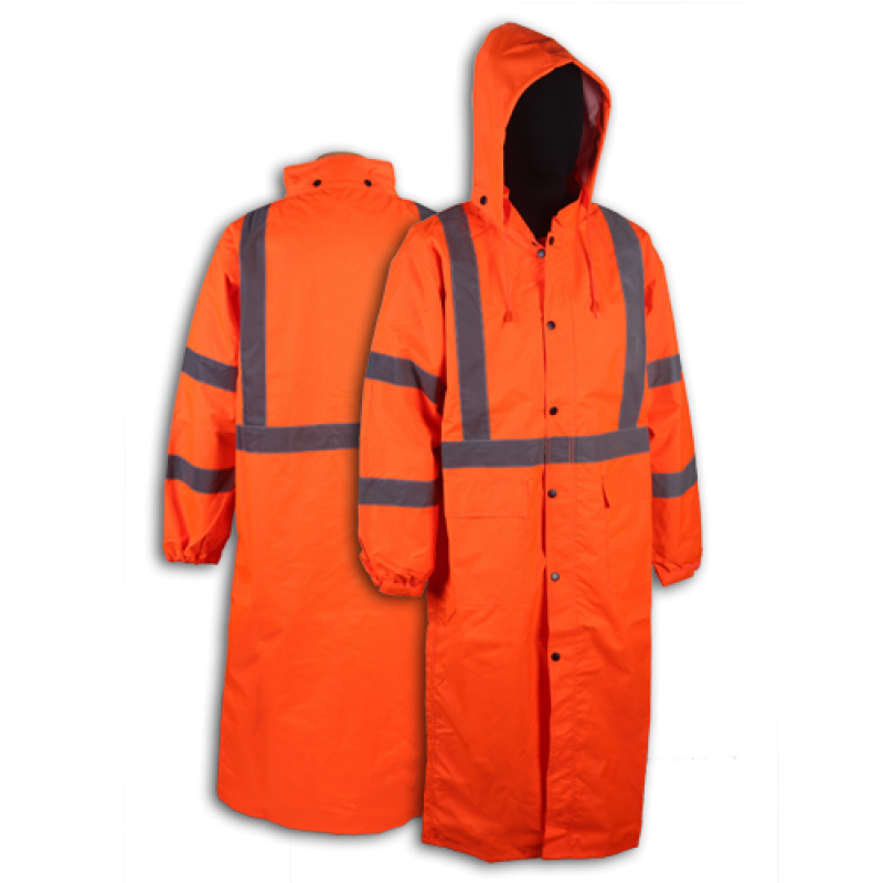 Jacket Rain Orange Transparent Free PNG