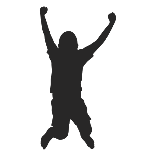 Jumping Young Man Transparent Background