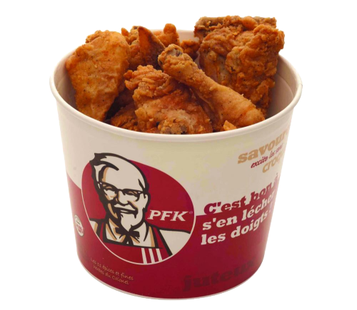Kentucky Fried Chicken Bucket Transparent Free PNG