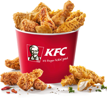 Kentucky Fried Chicken Bucket Transparent Image