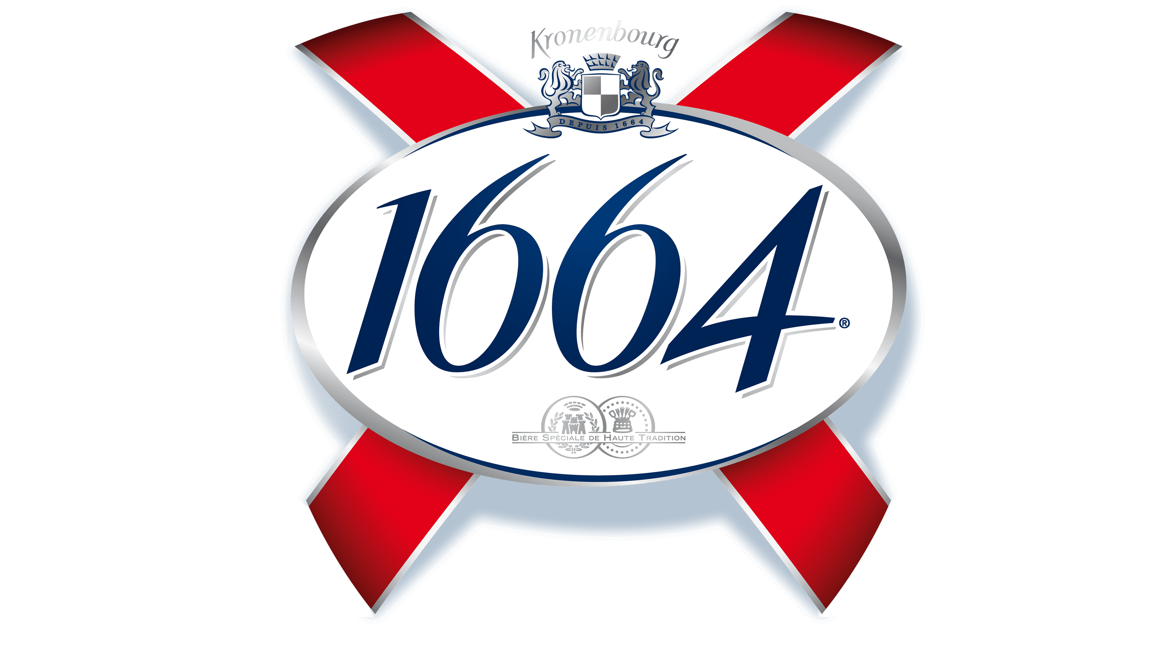 Kronenbourg 1664 Logo PNG Clipart Background