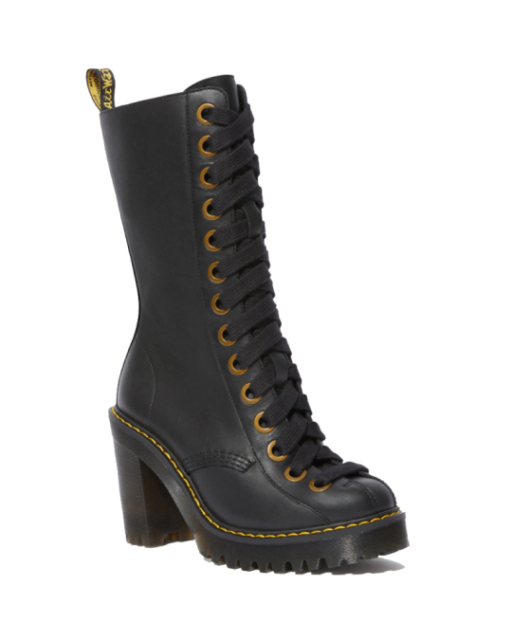 Lady Black Boots PNG Free File Download