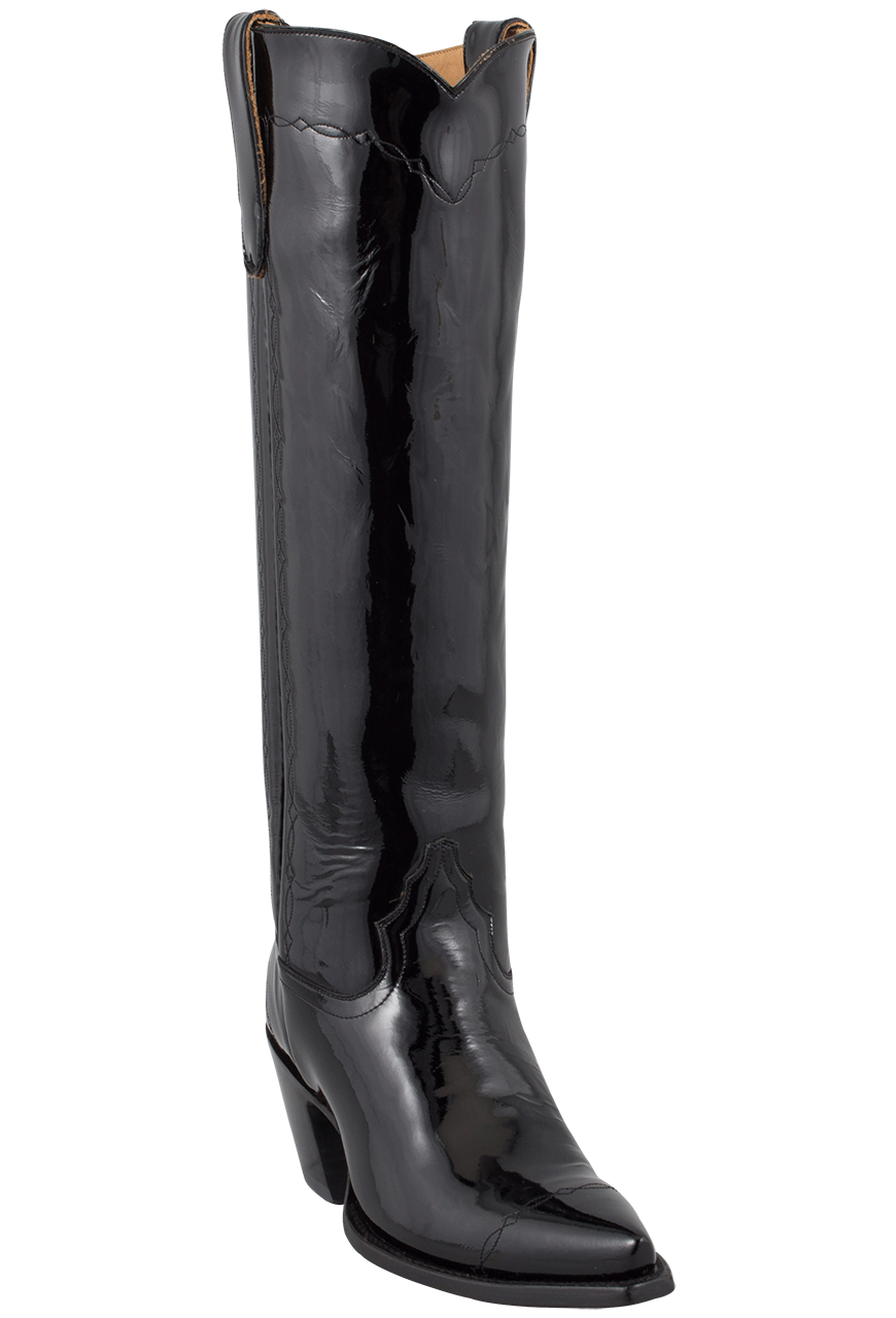 Lady Black Boots PNG Images HD