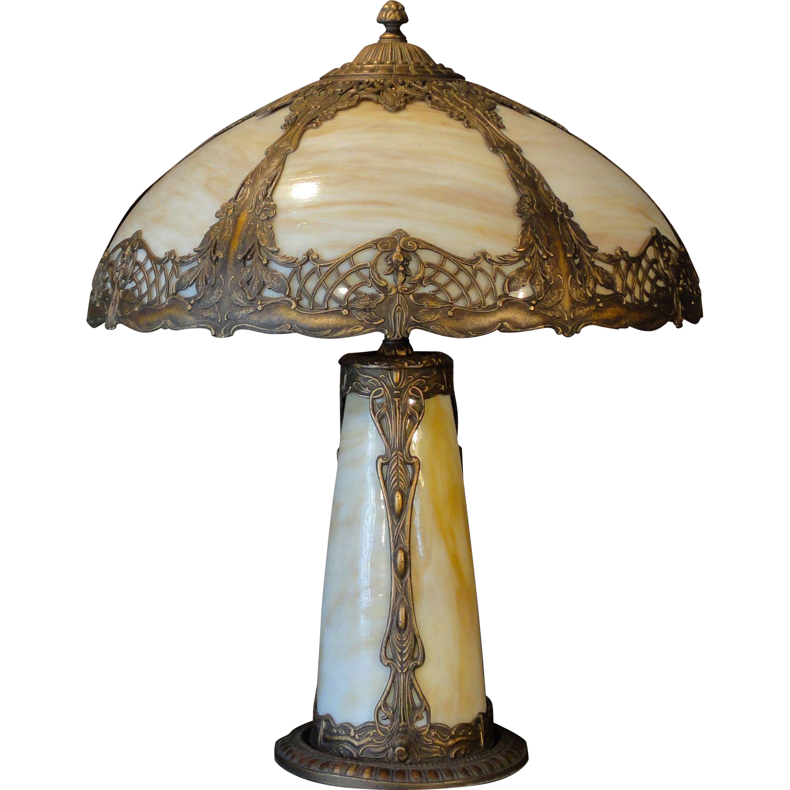 Lamp Art Nouveau Download Free PNG