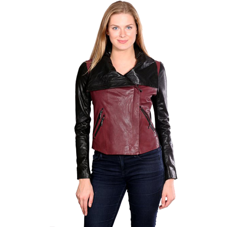 Leather Women Jacket Transparent Free PNG