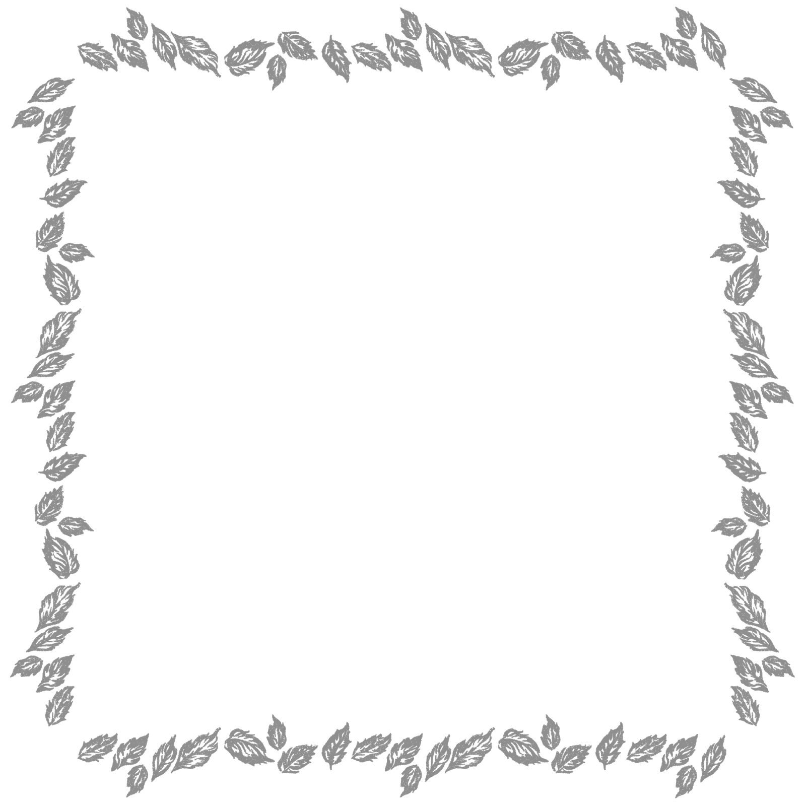 Leaves Frame Free PNG