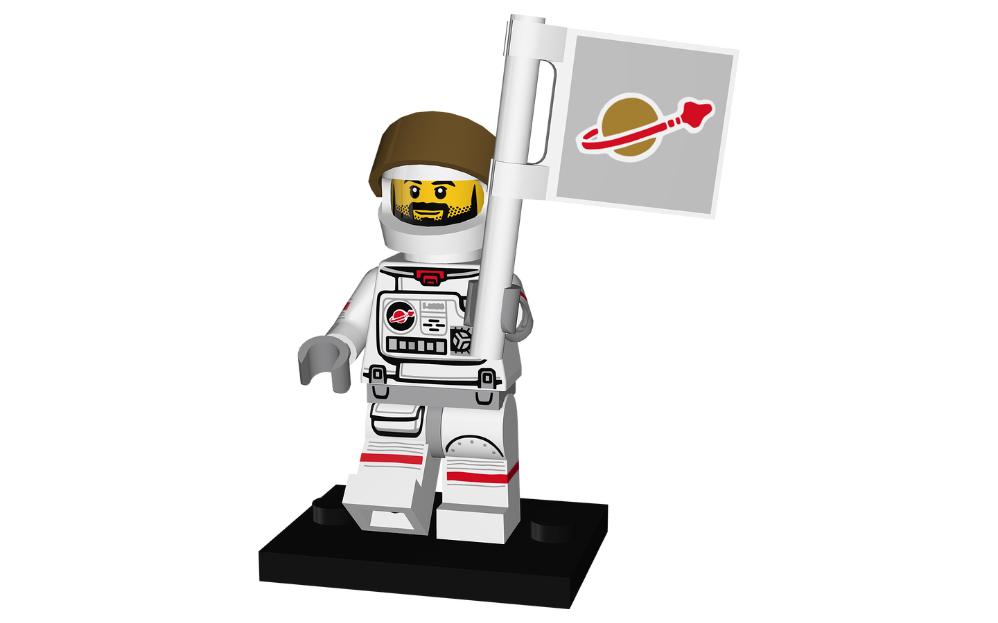 Lego Astronaut PNG Clipart Background