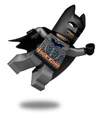 Lego Batman Flying Transparent File