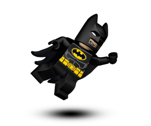 Lego Batman Flying Transparent PNG