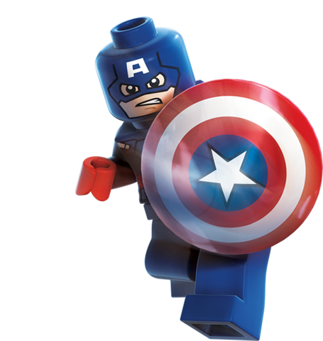 Lego Captain America Free PNG