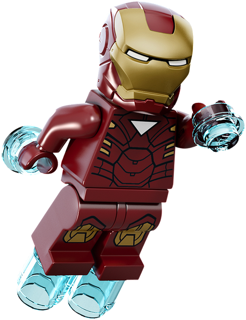 Lego Iron Man Transparent Background