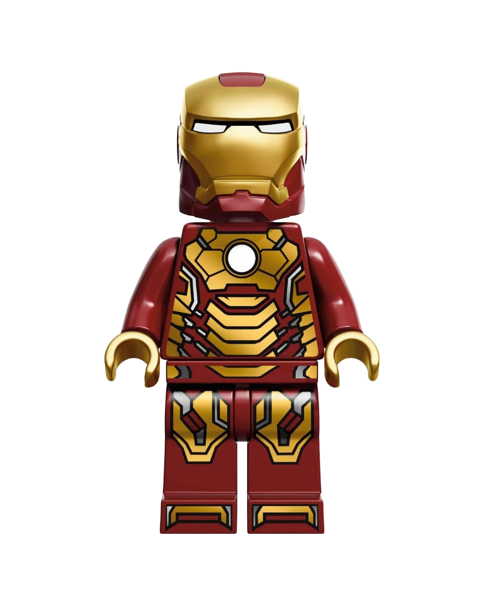Lego Iron Man Transparent File