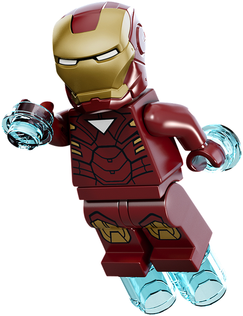 Lego Iron Man Transparent Image